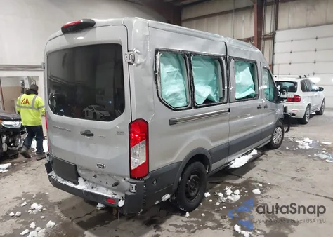 2020 Ford Transit-350 Passenger Van Xlt z USA, uszkodzony, nr VIN 1FBAX2C89LKA12366